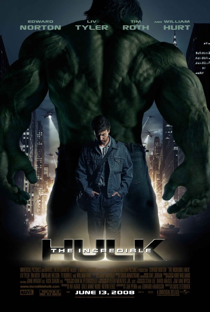 Movie Poster for The Incredible Hulk